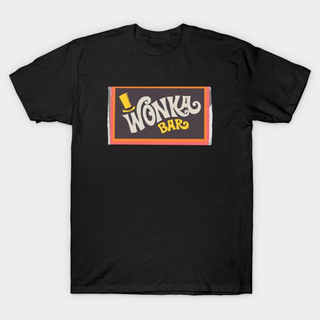 Wonka Bar T-Shirt by ElviaMontemayor